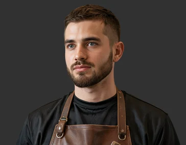 Максим — специалист по бороде, который знает, как подчеркнуть вашу харизму